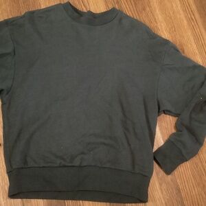 Adidas gray made with nature sweater ladies small